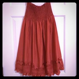 BCBG | NWT size small ginger silk dress